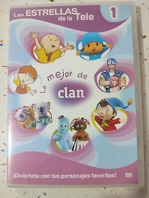 The Best Of Clan TV DVD Las Stars Of The Tele Vol. 1 Lazy Town Pocoyo Noddy • $66.57