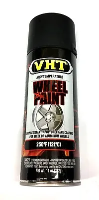 VHT SP183 3-PACK Satin Black Paint Wheel Paint High Heat Coating 11 Oz Can • $49.99