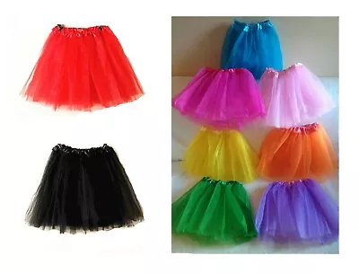 High Quality KIDS LADY Tutu Skirts Girls Tutus Woman Adult 80s Fancy Dress Party • £4.99