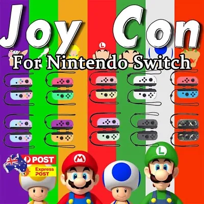 Controller Gamepad For Nintendo Switch Joy Con Left + Right Joycon Pair Wireless • $40.99