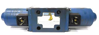 Rexroth Mannesmann Solenoid Actuated Hydraulic Valve 4we10e32/lg24nk4 • $63