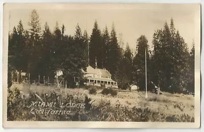 Mariposa County California CA ~ Miami Lodge RPPC Real Photo Postcard 1920's • $9.99