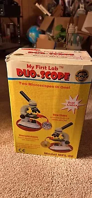 My First Lab MFL-06 Duo-Scope Microscope Open Box New • $35