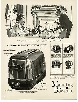 1941 Manning Bowman Toaster Cartoon Comic Art By Helen Hokinson Vintage Print Ad • $8.95