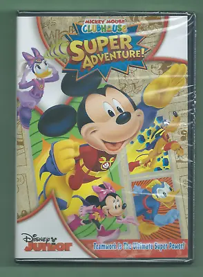 Mickey Mouse Club House: Super Adventure! Disney Teamwork Brand NEW Sealed DVD • $15