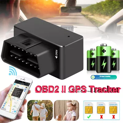 Car GPS Locator Car Anti-theft Electric Battery Motorcycle Tracker OBDII GPS USA • $19.99