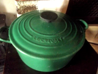 £115 • Buy Vintage Classic Green Le Creuset Casserole Dish  26cm Diameter