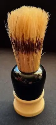 Made Rite 100 Bakelite Shaving Brush Hair Pure Bristle Black USA Made Sterilized • $18.99