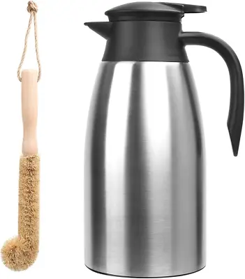$27.49 • Buy Thermal Coffee Carafe Stainless Steel 68Oz(2 Lifter) Double Walled Vacuum Coffee