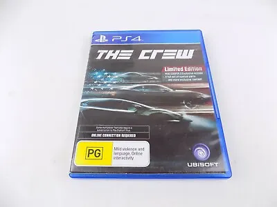 Mint Disc Playstation 4 Ps4 The Crew Limited Edition Free Postage • $18.90