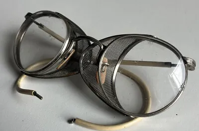 Vintage American Optical Ful Vue Safety Glasses Motorcycle Steampunk  • $42.49