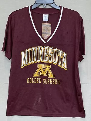 Minnesota Golden Gophers Mesh Large 12-14 Rivalry Threads 91 Shirt NWT • $16