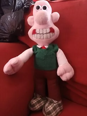 Wallace & Gromit Wallace Plush Soft Toy Aardman 1989 • £10