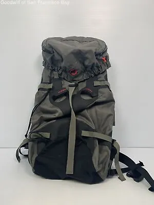 $29.99 • Buy Mammut Butterfly System Camping Hiking Backpack Travel Luggage Gray Black