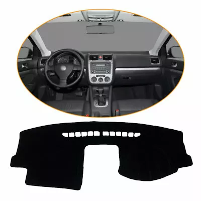 Black Car Dashboard Cover For VW Jetta 2006-2010 Dash Mats Shade Protective Pad • $21.50