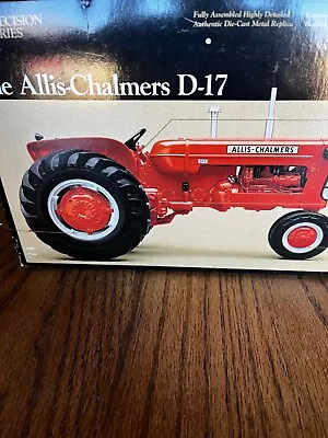 Ertl Allis Chalmers D-17 1/16 Diecast Farm Tractor Replica Collectible • $139.99