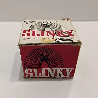 Metal Slinky Vintage James Industries – Original Walking Spring Toy 1940s • $15