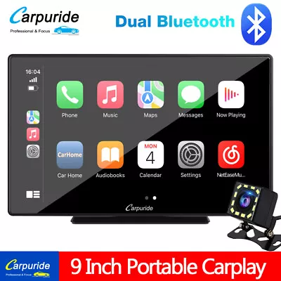 Carpuride W901PRO Wireless Apple Carplay Bluetooth Car Stereo Android Auto CAM • $465.29