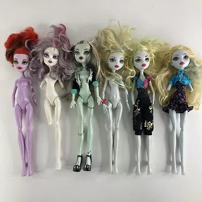 Lot Of 6 Monster High Dolls 2008 Frankie Stein 1st Wave  Operetta Lagoona Blue • $39.99