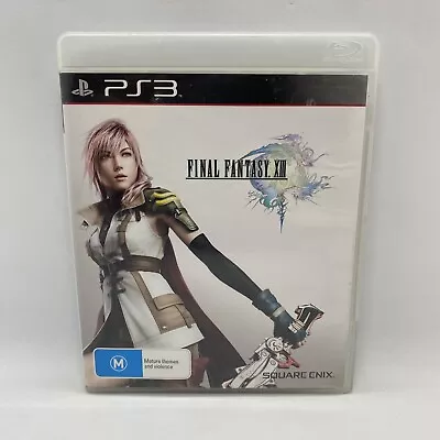 Final Fantasy XIII 8 PS3 PlayStation 3 Complete With Manual Free Tracked Postage • $11.99