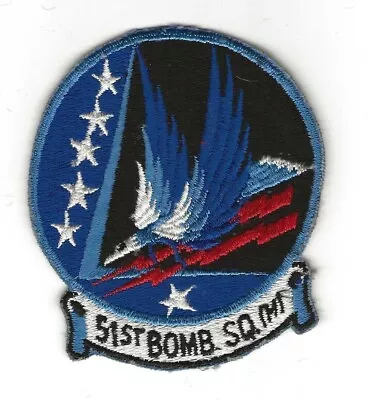 USAF 51st BOMBER SQUADRON 1970s Era B-52 Patch • $19.99