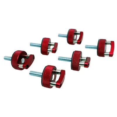 6X Aluminum Hard Top Quick Removal Fastener Thumb Screw For Jeep Wrangler JK JL • $27.99