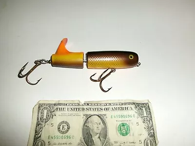 4-1/2  Leo Wood Topwater Musky Muskie Lure - Used • $26.99