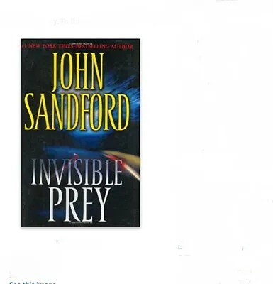 Invisible Prey By John Sandford Hard Cover Used JC • $5.99