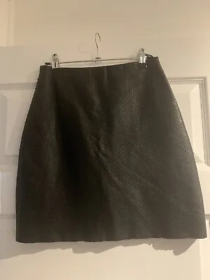 $100 • Buy Scanlan Theodore Leather Skirt