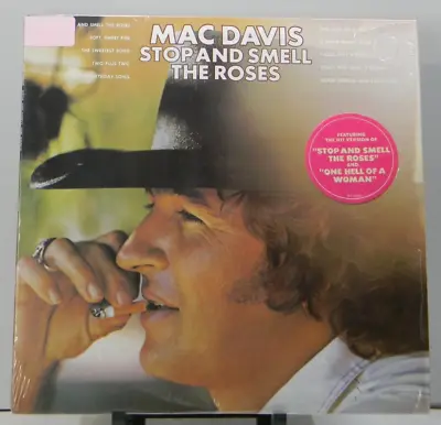 Mac Davis - Stop And Smell The Roses 1974 Columbia Records KC 32582 Stereo LP NM • $8.49