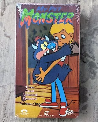 My Pet Monster Vol. 1 (VHS 1987) [MCA Watermark] *SEALED* • $59.95