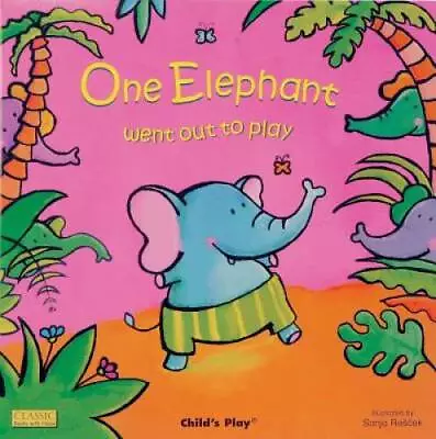 One Elephant Went Out To Play (Classic Books With Holes) - Hardcover - GOOD • $6.14