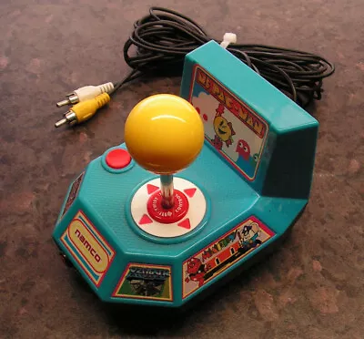 NAMCO TV 5 X GAMES PLUG N PLAY - JAKKS PACIFIC - Vintage 2004 - Ms Pac-Man • £22.99