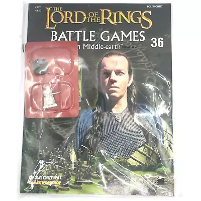 LOTR Magazine 36 - Elrond Elf - LOTR Warhammer Lord Of The Rings W82 • £19.99