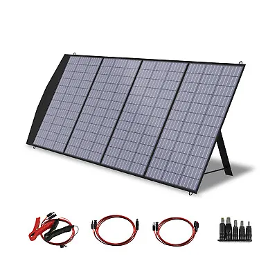 60W-600W Solar Panel Kit Folding For Power Station RV Outdoor Phone Camping • $199.01