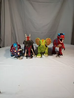 Mattel Fisher-Price Imaginext Dinosaur Lote Of 4 Tested Working. • $45