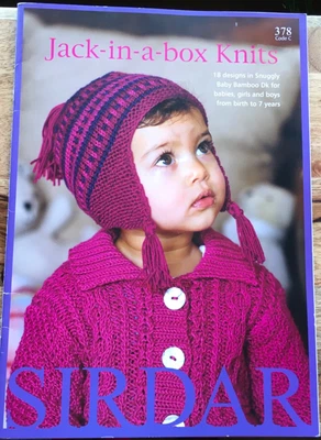 £2.99 • Buy Sirdar Jack-in~a-box-knits ~ 378 ~ 18 Designs In Baby Bamboo Dk ~ Birth - 7 Yrs