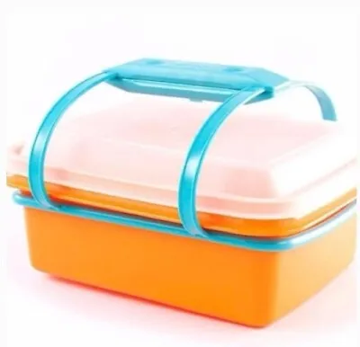 Tupperware Mini Pak N Carry Lunch Box 1.2L / 5 Cup Mini Porta Lunch • $18.99