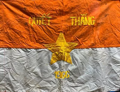 Flag  VC Vietcong NVA NLF North Vn Army Flag To Win In 1966 Year Viet Cong  A13 • $32