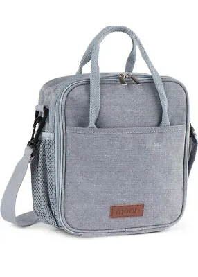 Moon Insulated Lunch Bag With Bottle Holder - Cool Bags For Women Men... • £22.99