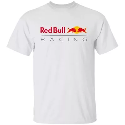 Red Bull Racing Merch Red Bull Racing Large Logo T-shirt White Unisex T-shirt • $15.80