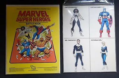 Marvel Super Heroes TSR RPG Lot Of 4 Battle Book Avengers Assembled Wideawake  • $29.99