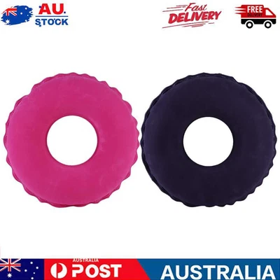 $12.59 • Buy Inflatable Circular Pillow Generous Round Air Cushion For Office Chair Car Seats
