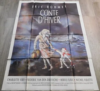 Conte D'Hiver / A Tale Of Winter French Movie Poster Orig 47 63 1992 Eric Rohmer • $79