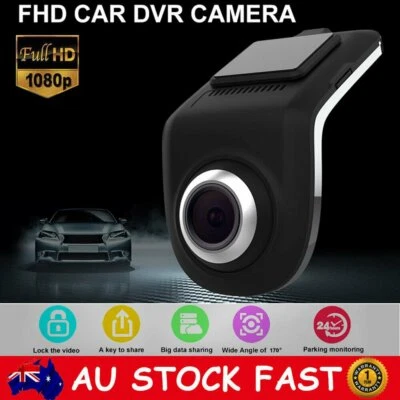 $39.99 • Buy 170° 1080P Car Hidden Camera DVR Video Dash Cam Recorder GPS Night Vision ADAS