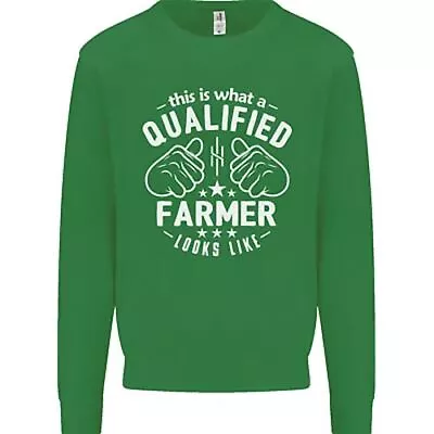 This Is What A Qualified Farmer Looks Like Mens Sweatshirt Jumper • $26.13