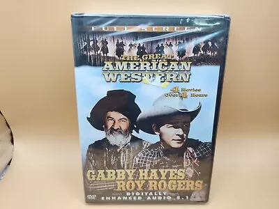 The Great American Western Gabby Hayes And Roy Rogers DVD For Movies New Sealed • $8