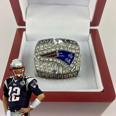 Tom Brady New England Patriots Super Bowl Ring 2001 With Box • $29.16