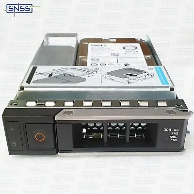 Dell 300GB 15k SAS 12G 2.5  In 3.5  Carrier Hard Drive NCT9F 400-ATIJ EXVAT £79 • £95.80