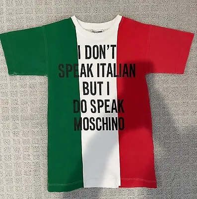 Moschino Girl T-shirt Dress Size 4 • $40